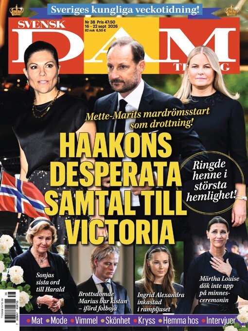 Cover image for Svensk Damtidning